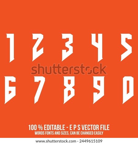 Vector classic sport basketball jersey number vector