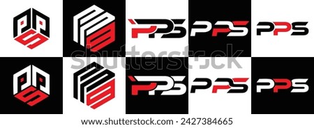 PPS logo. P P S design. White PPS letter. PPS, P P S letter logo design. Initial letter PPS linked circle uppercase monogram logo.  S letter logo vector design. top , Most Recent, Featured,