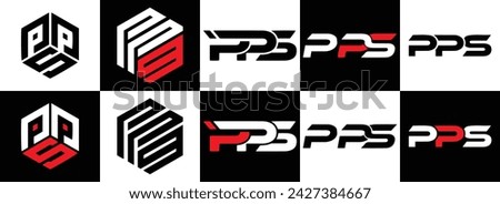 PPS logo. P P S design. White PPS letter. PPS, P P S letter logo design. Initial letter PPS linked circle uppercase monogram logo.  S letter logo vector design. top , Most Recent, Featured,