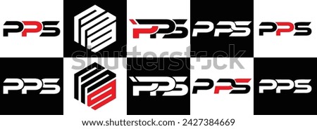 PPS logo. P P S design. White PPS letter. PPS, P P S letter logo design. Initial letter PPS linked circle uppercase monogram logo.  S letter logo vector design. top , Most Recent, Featured,