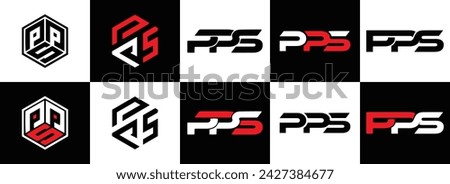 PPS logo. P P S design. White PPS letter. PPS, P P S letter logo design. Initial letter PPS linked circle uppercase monogram logo.  S letter logo vector design. top , Most Recent, Featured,