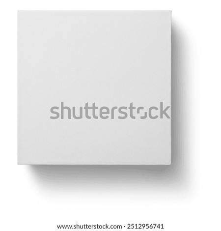 Similar – Image, Stock Photo Blank card on white table with cotton flowers top view