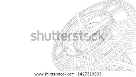 Similar – Image, Stock Photo Antique mechanical pocket watch in a elderly womans wrinkled hands