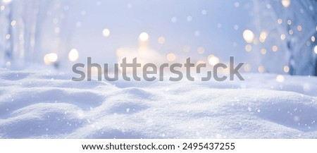 Similar – Image, Stock Photo snowy landscape