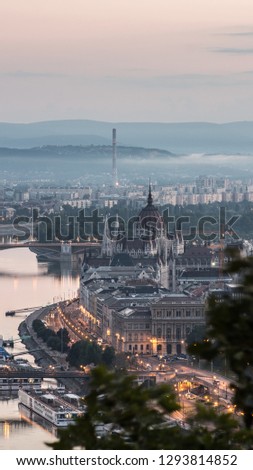 Daytime in Budapest Stock fotó © 