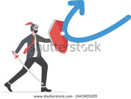 Change, transform or transition, turn into opposite direction form down to up, solution for problem or business improvement concept, confidence businessman push going down arrow change to up direction