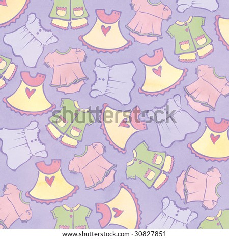 Pastel Baby Clothing Background Stock Photo 30827851 : Shutterstock