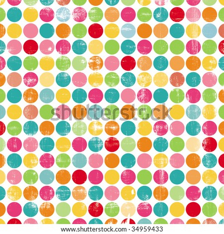 Colorful Rows Of Dots Stock Photo 34959433 : Shutterstock