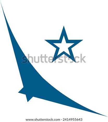 Moon and star new style logo for commercial and personal use 