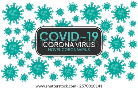 Similar – Foto Bild Coronavirus-Krankheit namens 2019-nCoV auf weißem Gewebe