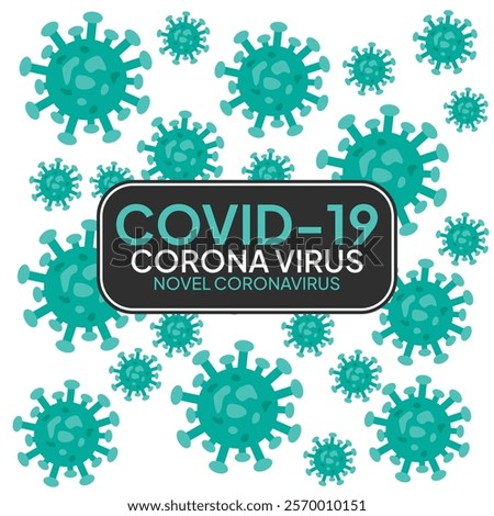 Similar – Foto Bild Coronavirus-Krankheit namens 2019-nCoV auf weißem Gewebe