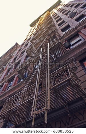 Similar – Foto Bild Stairway to Heaven, Manhattan