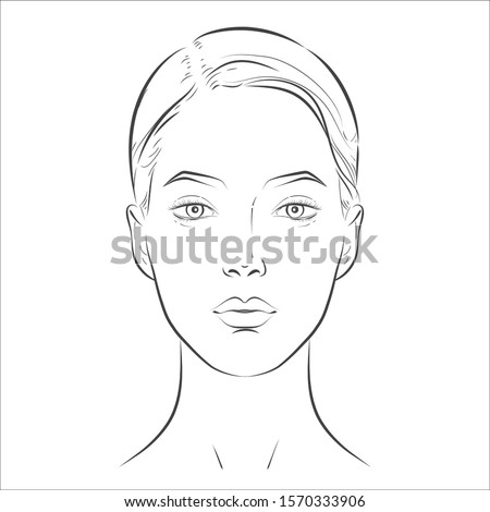 Female Face Outline | Free download on ClipArtMag