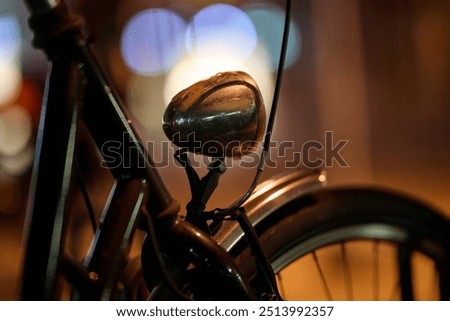 Similar – Foto Bild Fahrrad. Detailaufnahme. Licht. Schatten.