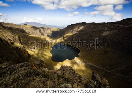 Similar – Image, Stock Photo Lake Michaelson