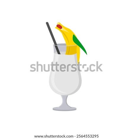 BBC Cocktail, Cocktails Vector illustration, Isolated