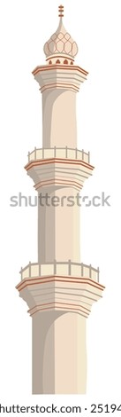 Similar – Image, Stock Photo Minaret of a mosque Mosque