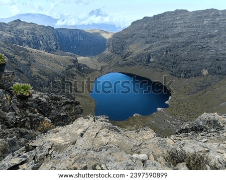 Image, Stock Photo Lake Michaelson