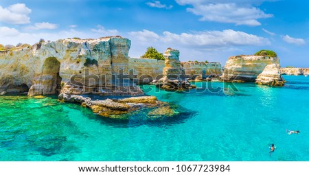 Similar – Image, Stock Photo Otranto in Italy otranto