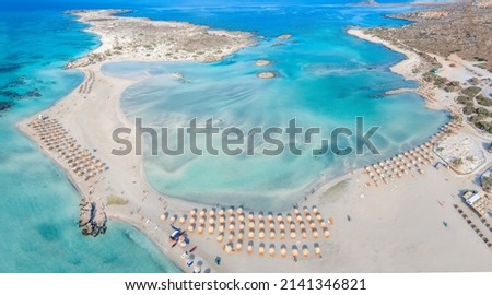 Similar – Foto Bild Kreta. Strand Meer Natur