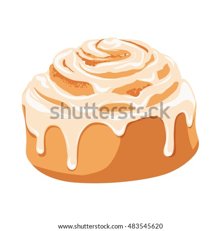 Bakery products. Loaf of bread.Vector illustration food