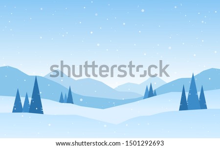 Winter Scene Clipart | Free download on ClipArtMag