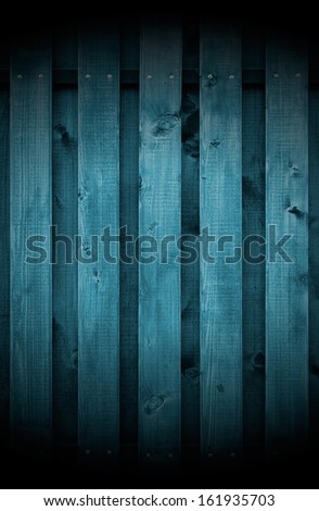 Dark Wood Background With Spotlight