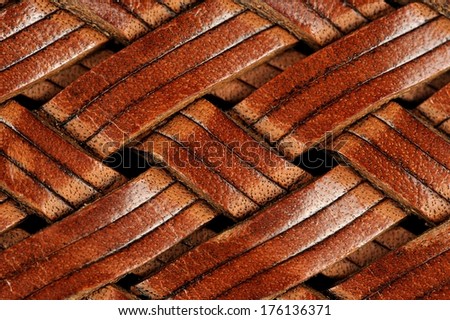 Braided Leather Texture