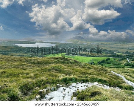 Similar – Foto Bild Connemara Natur Landschaft