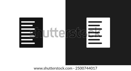 Align left icon line art vector