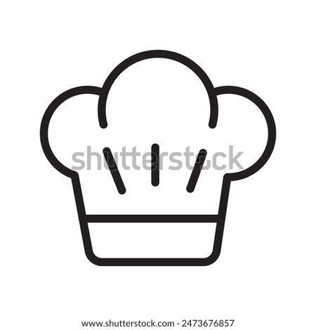 Chef�s Toque Icon Perfect for Culinary and Cooking Themes