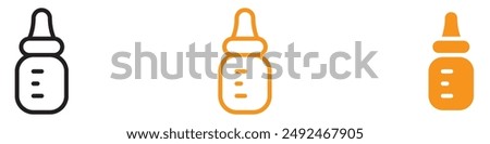 Baby Sippy Cup Icon for Infant Care Products