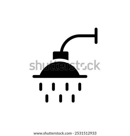 Shower head icon web design in vector