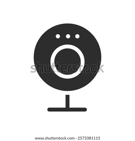 Digital Webcam icon web design in vector