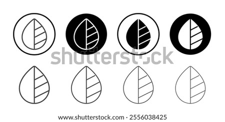 Blur icon Thin outline art symbol