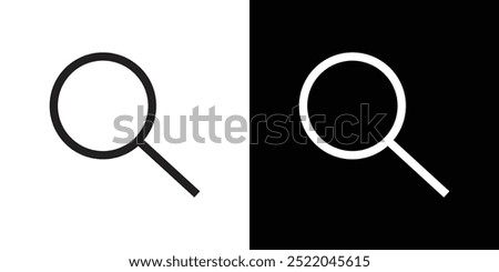 search icon simple vector symbol