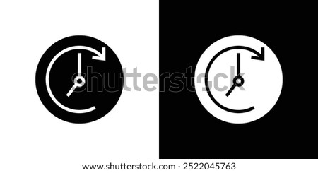 counterclockwise rotation icon simple vector symbol