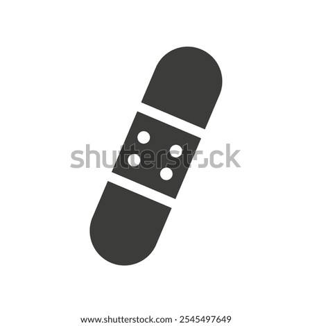 Bandage icon Vector logo outline