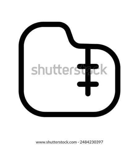 Zipped file icon design in filled and outlined style