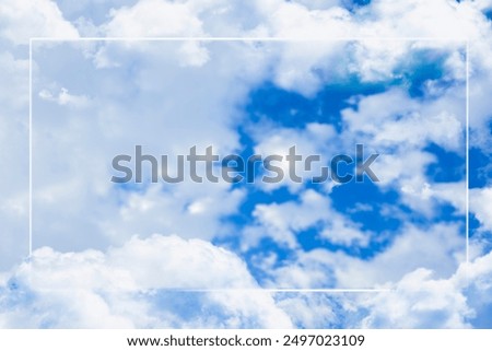 Similar – Image, Stock Photo Text free space cloudy