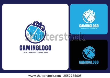 Gaming Rocket Logo Design Template