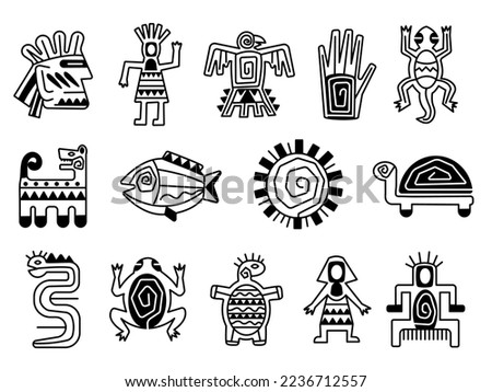 Mexican Eagle Tribal Clipart | Free download on ClipArtMag