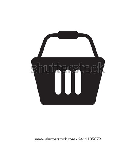 shopping cart icon vector ilustration logo design
