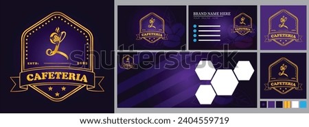 Luxury L Letter logo design with coffee bean items - a sophisticated template for business cards, social posts, cover photos, and corporate identity.
