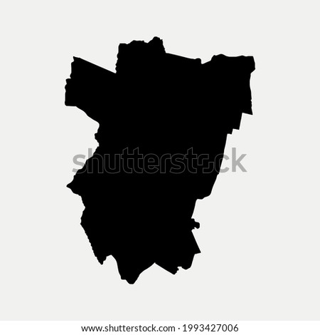 Map of Tucuman - Argentina outline silhouette vector illustration
