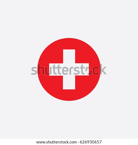 Plus care icon ambulance symbols
vector illustration