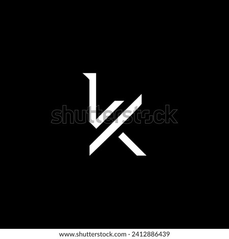 Letter k horse logo and icon design.