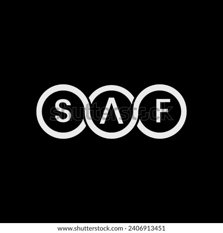 SAF Creative logo And Icon Design