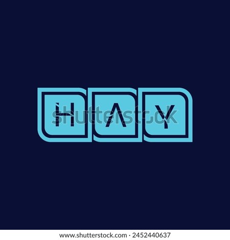 HAY Creative logo And Icon Design