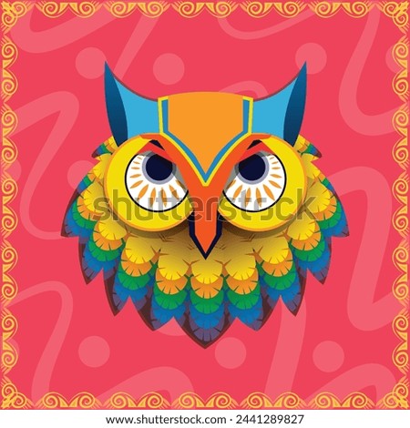 Happy Bengali New Year, Bangla, Shuvo Noboborsho Bengali Traditional Design. online offer and media offer. pohela boishakh. first day of the Bengali calendar. Folk item. Traditional folk Design. Owl.